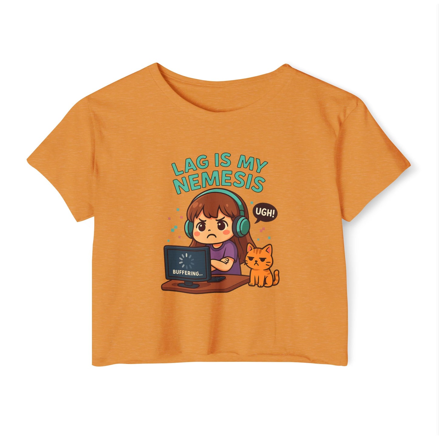 Lag is My Nemesis - Crop Top