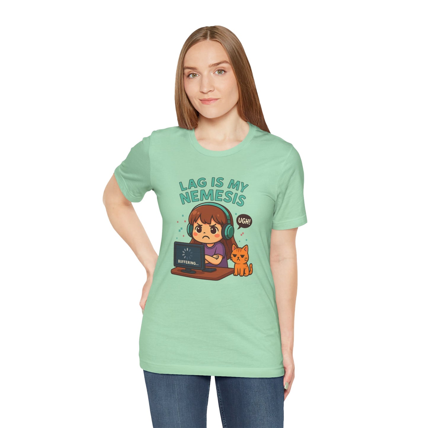 Lag is My Nemesis - Women's Jersey Short Sleeve Shirt