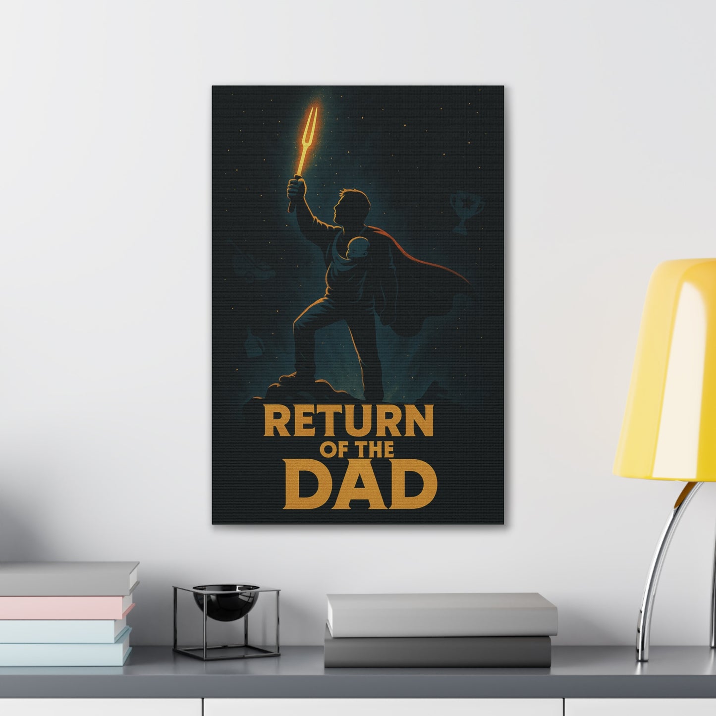Return of the Dad Canvas Art - A Return of the Jedi Parody