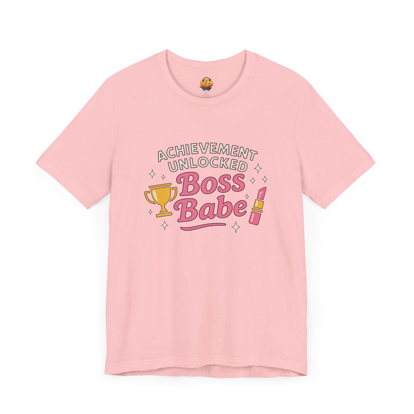 Achievement Unlocked Boss Babe - Women's Jersey Short Sleeve Tee