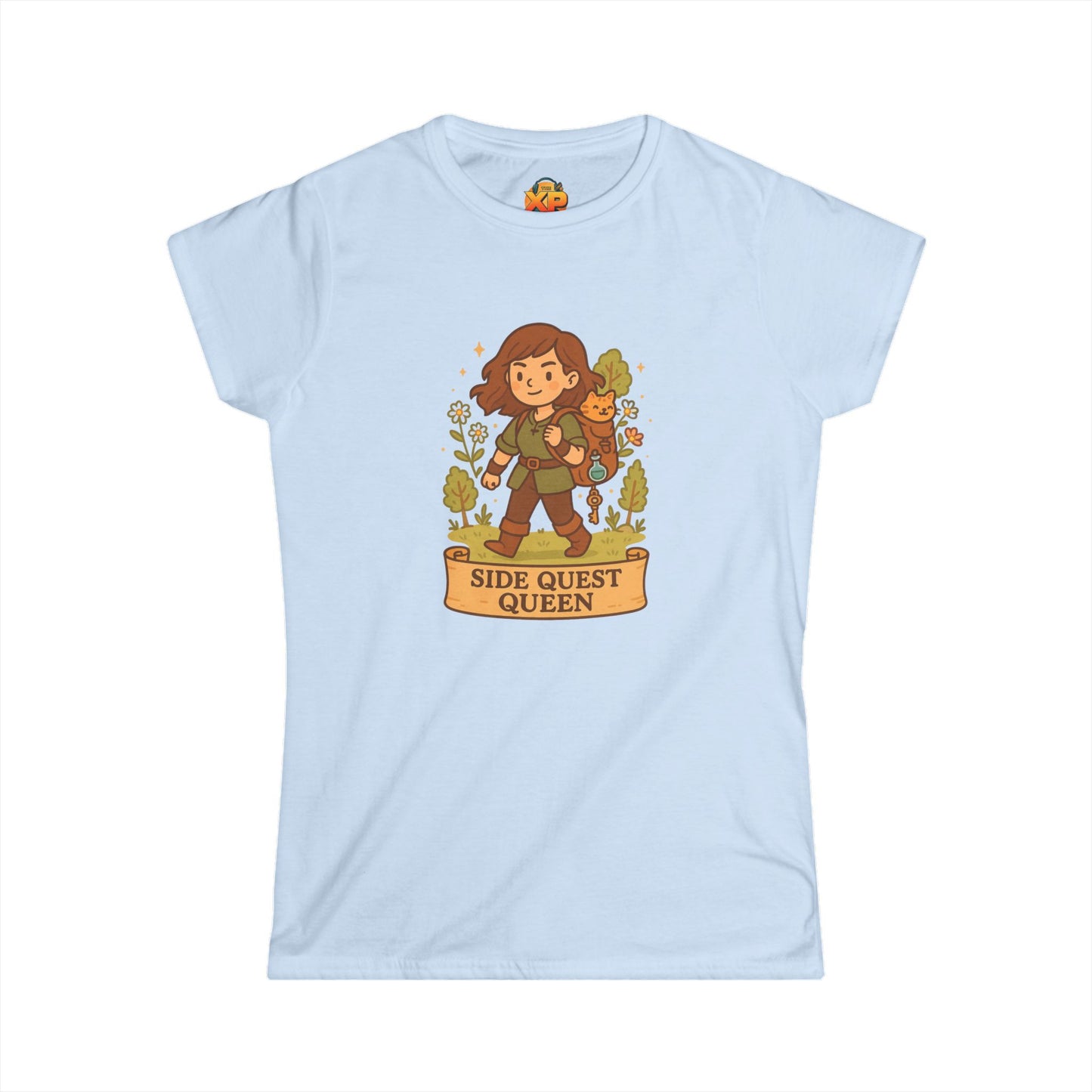 Side Quest Queen - Women's Softstyle Tee