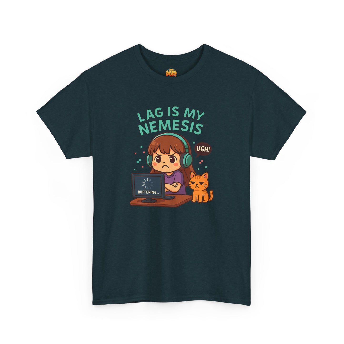 Lag is My Nemesis - Women's Heavy Cotton Shirt