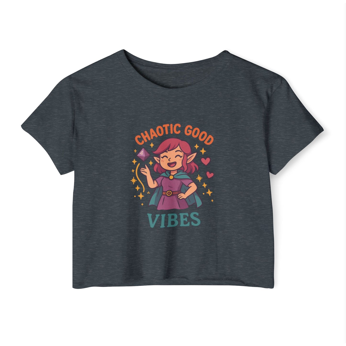 Chaotic Good Vibes - Women's Festival Crop Top