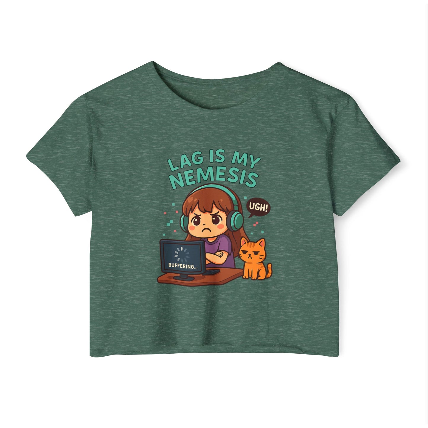 Lag is My Nemesis - Crop Top