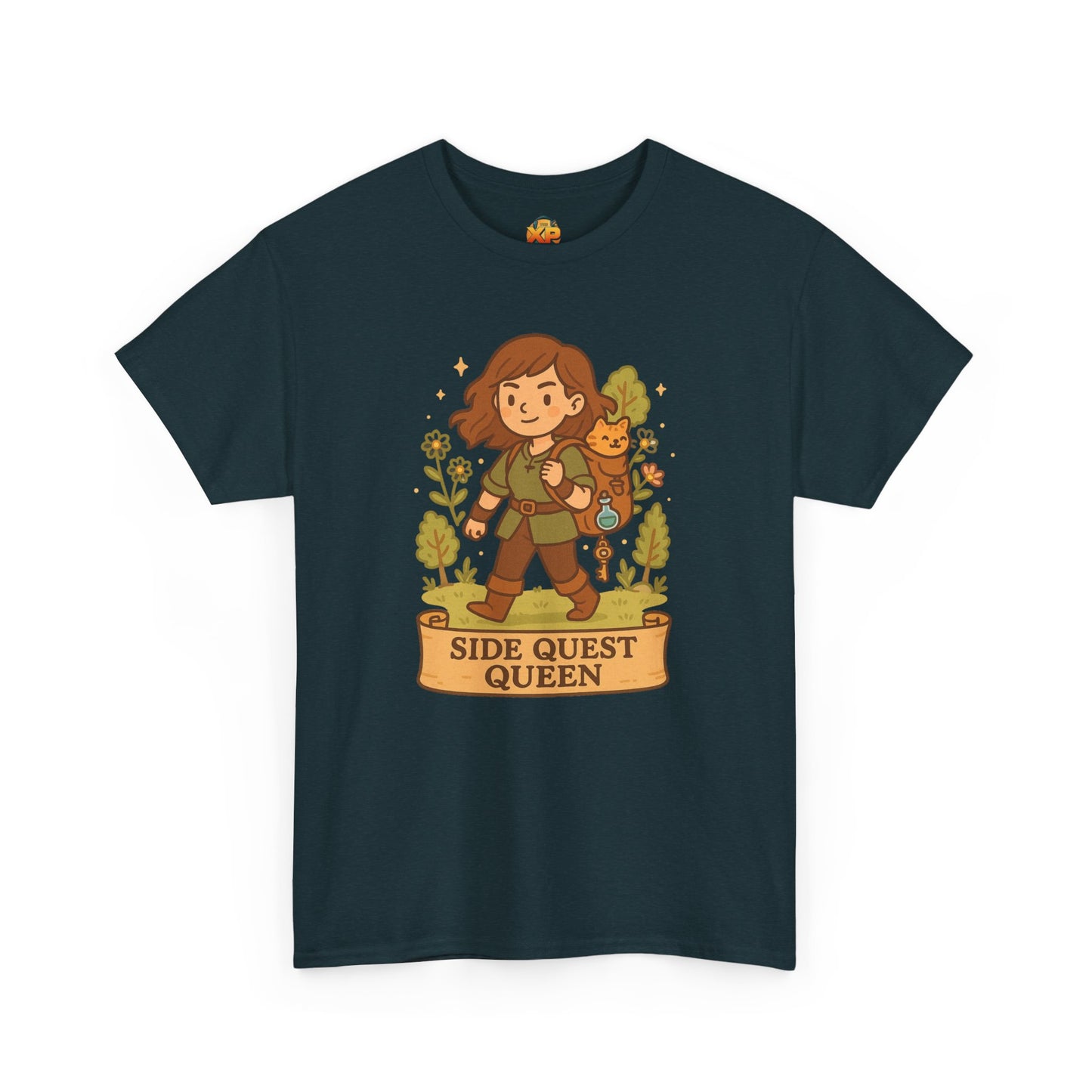 Side Quest Queen - Women's Heavy Cotton Tee