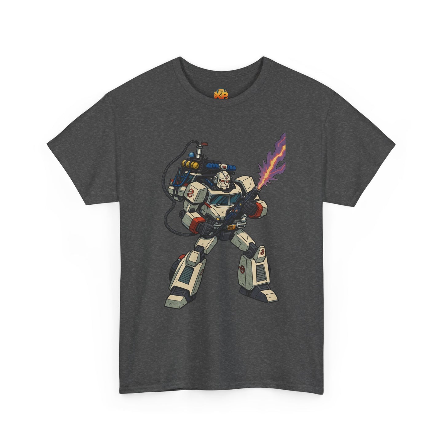 Ecto-1 Transformer Crossover - Men's Heavy Cotton T-Shirt