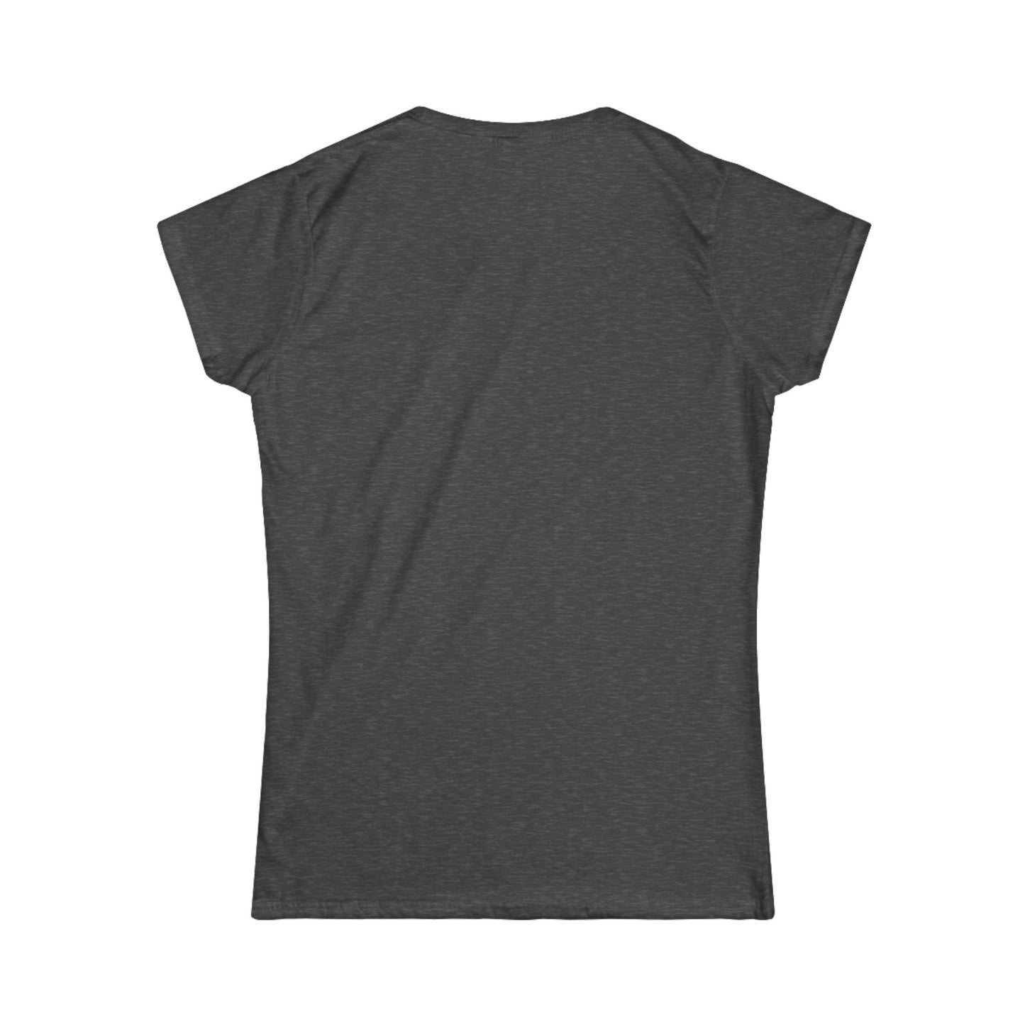 Ghost Hunting Yellow Dude - Women's Softstyle Tee