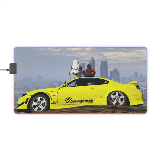Founders & lovers overlooking their creation - RGB Gaming Mouse Pad