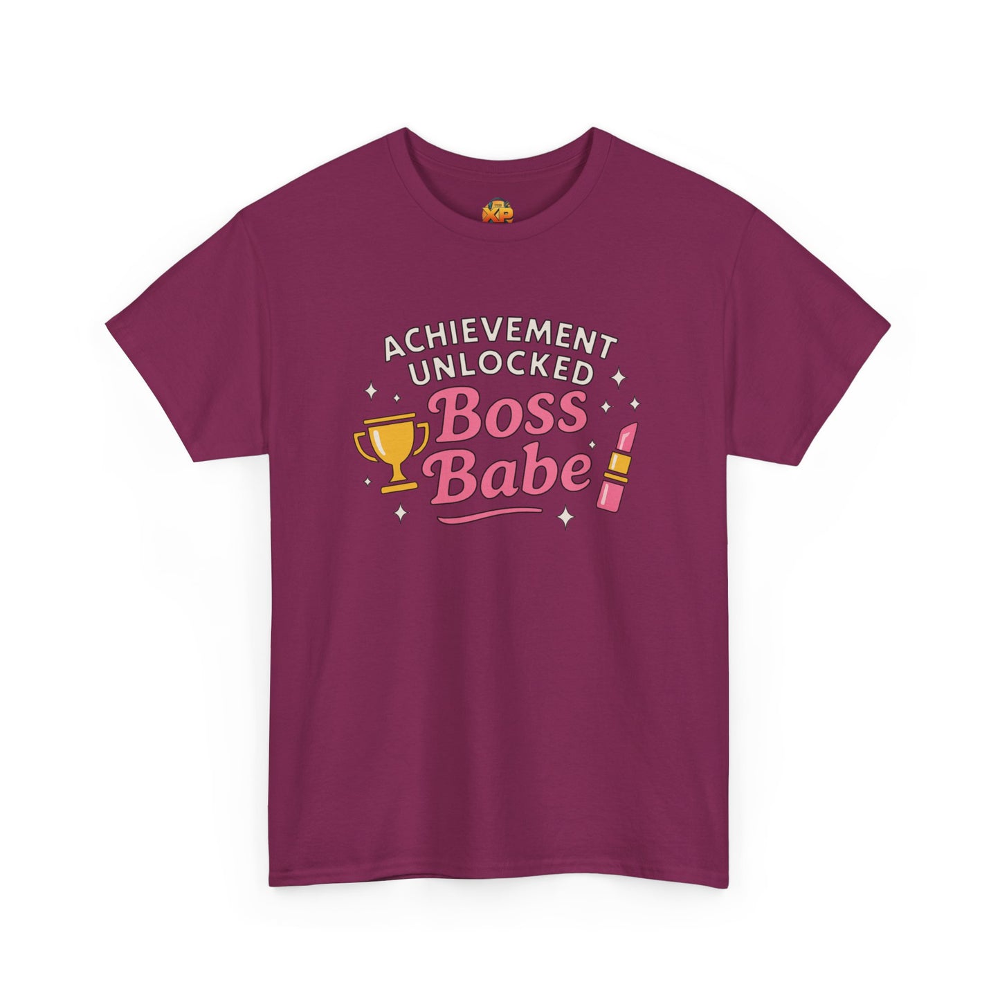 Achievement Unlocked Boss Babe - Women's Heavy Cotton Tee