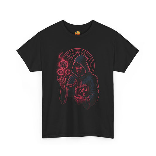 Nerdcore Icons - The Dungeon Master (Red) - Unisex Heavy Cotton Tee