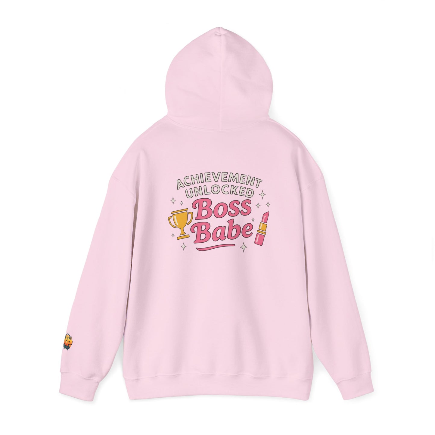 Achievement Unlocked Boss Babe - Women's Heavy Blend™ Hooded Sweatshirt