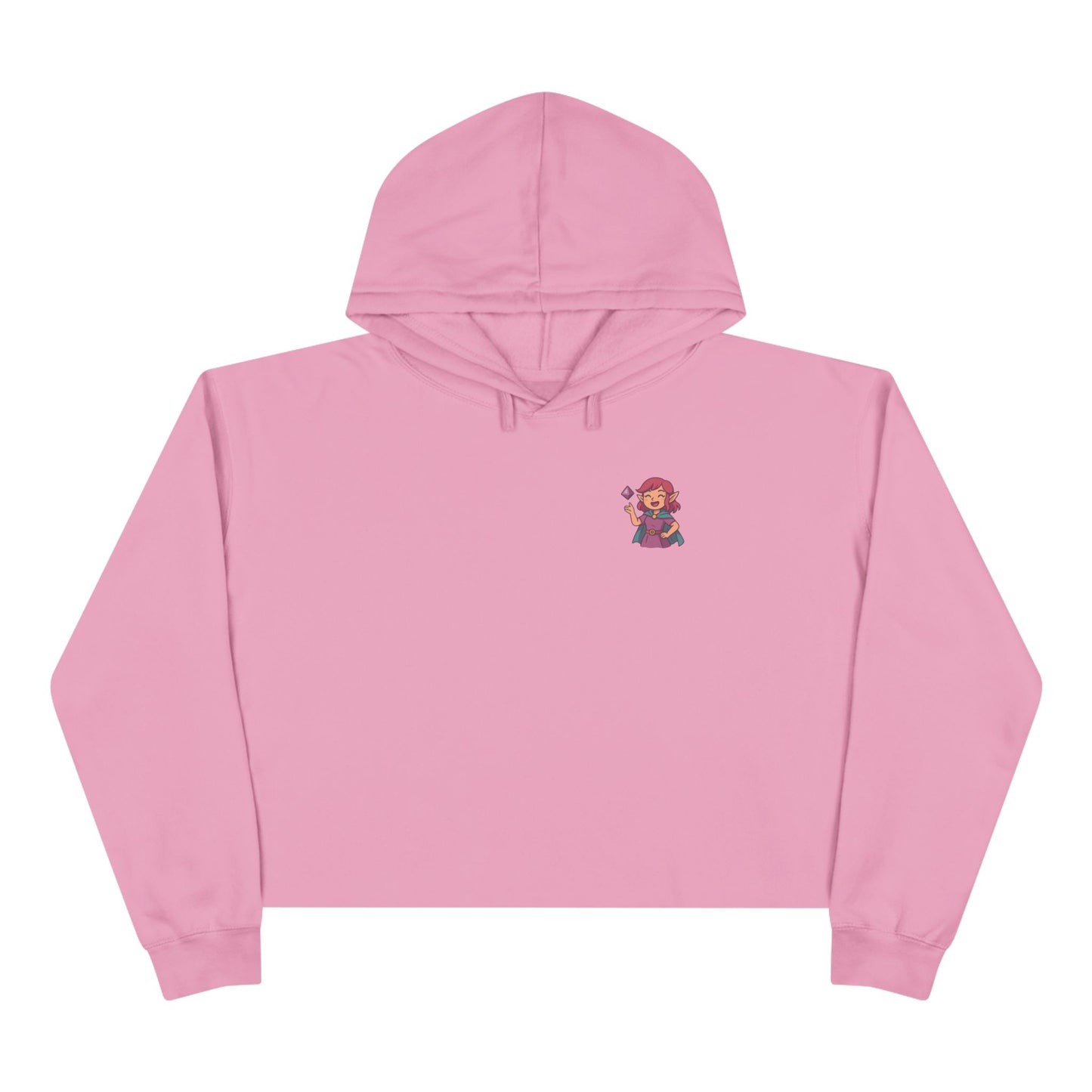 Chaotic Good Vibes - Crop Hoodie