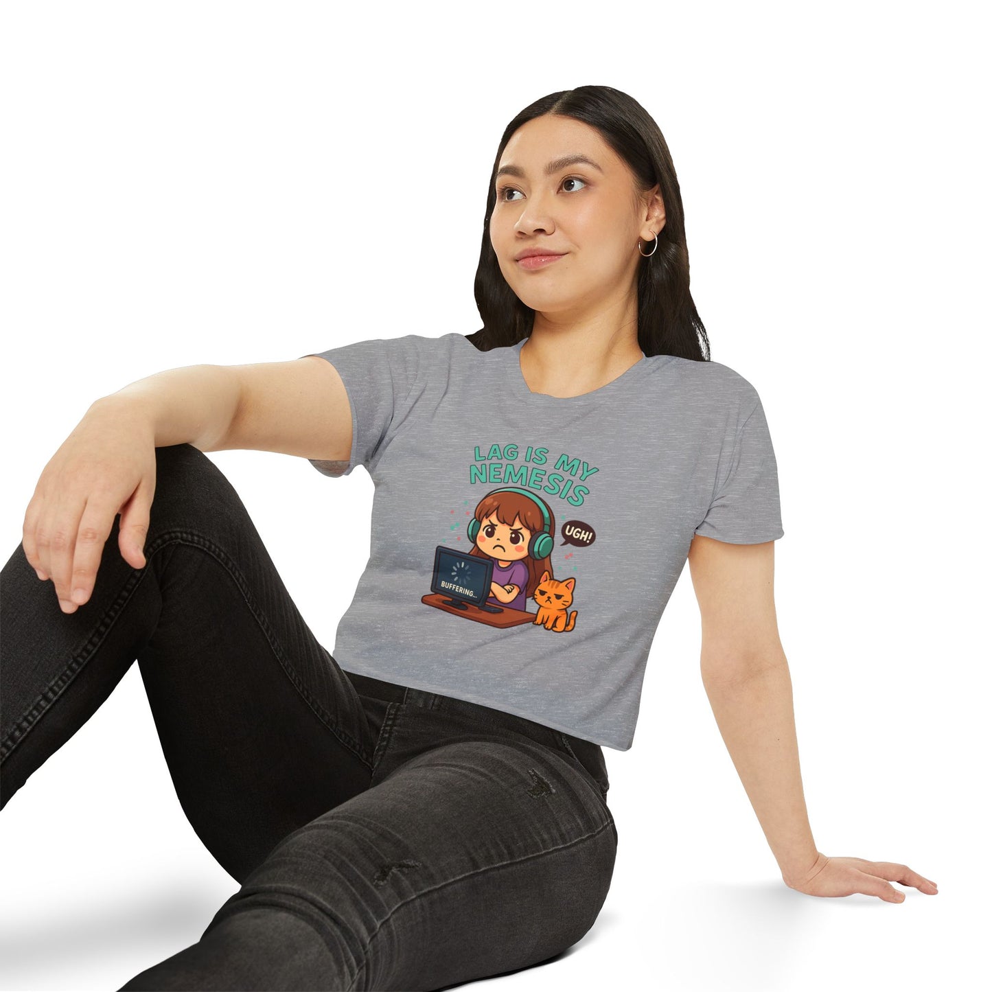 Lag is My Nemesis - Crop Top