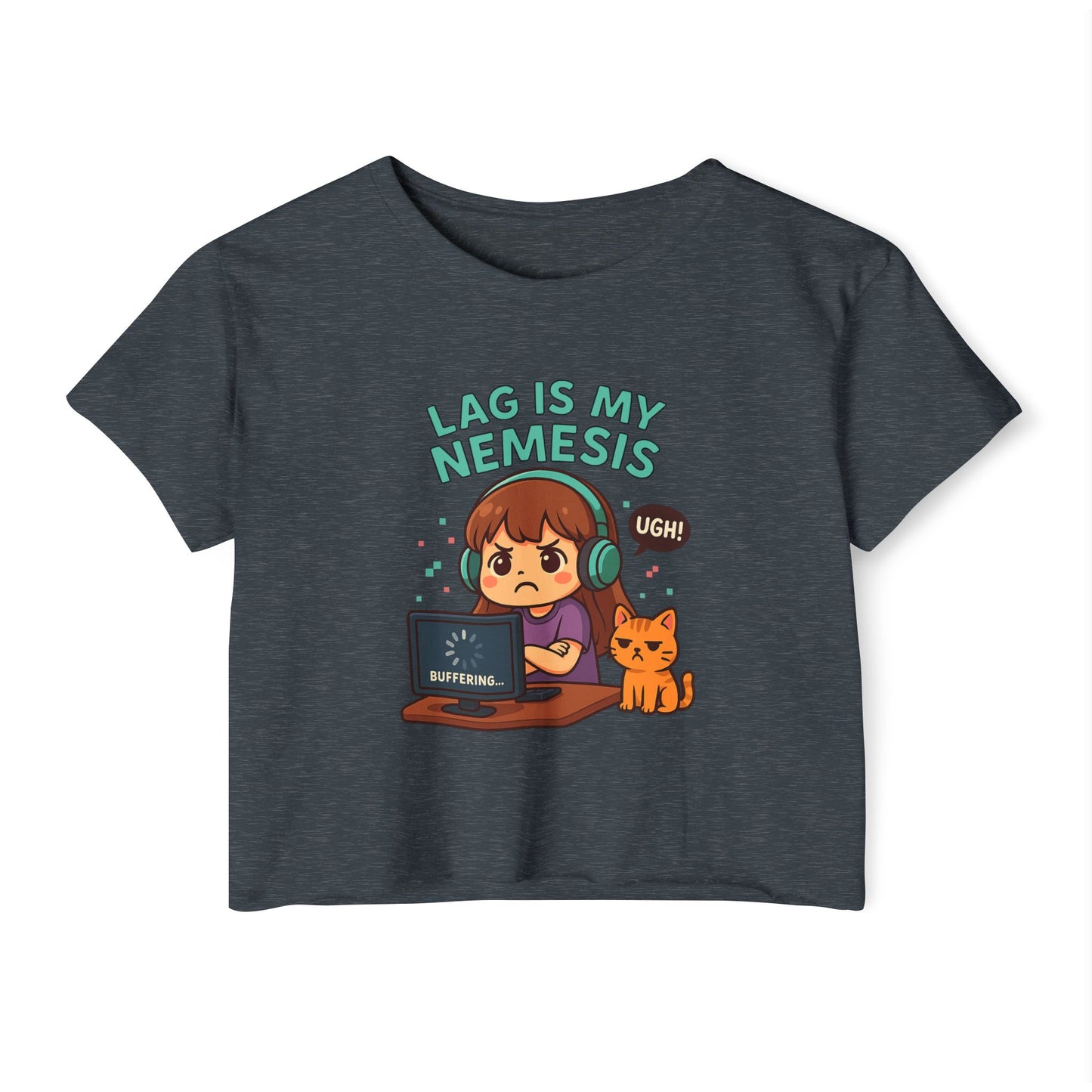 Lag is My Nemesis - Crop Top