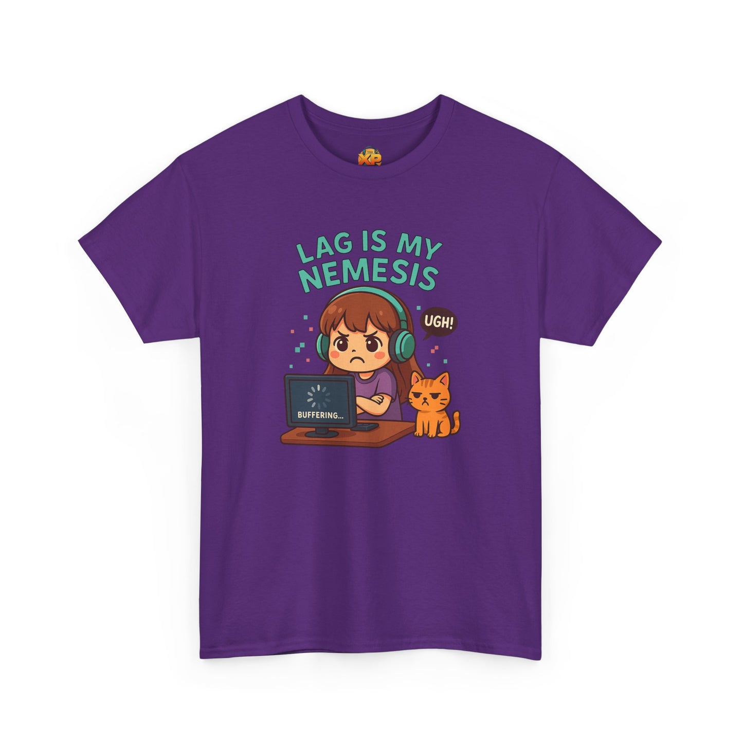 Lag is My Nemesis - Women's Heavy Cotton Shirt