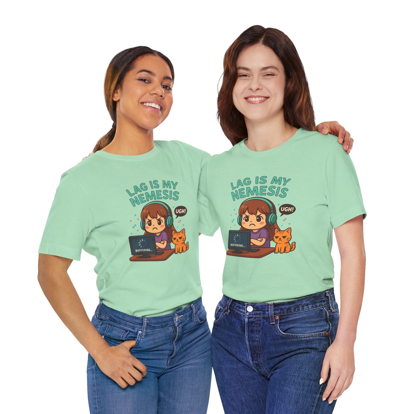 Lag is My Nemesis - Women's Jersey Short Sleeve Shirt