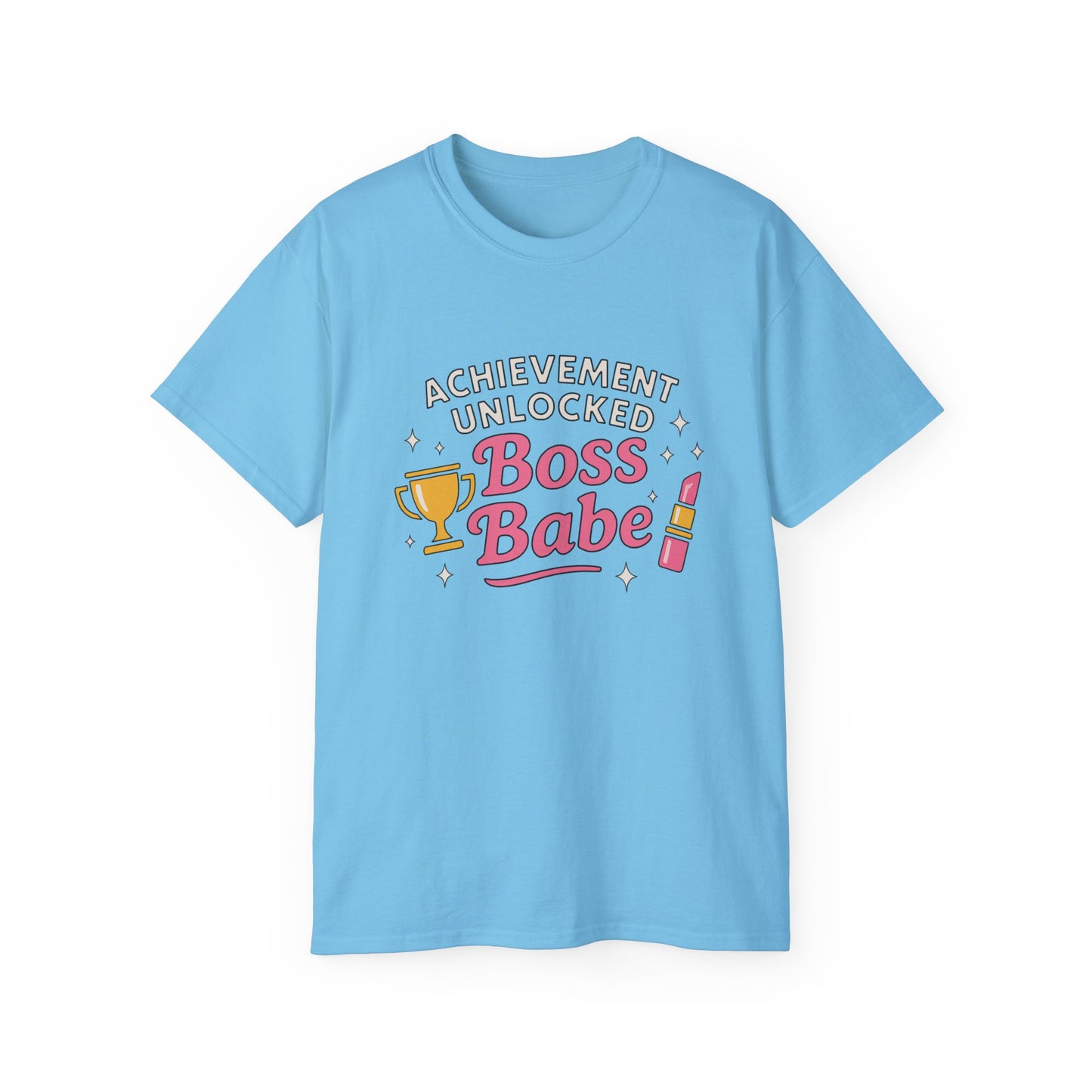 Achievement Unlocked Boss Babe - Women's Ultra Cotton Tee