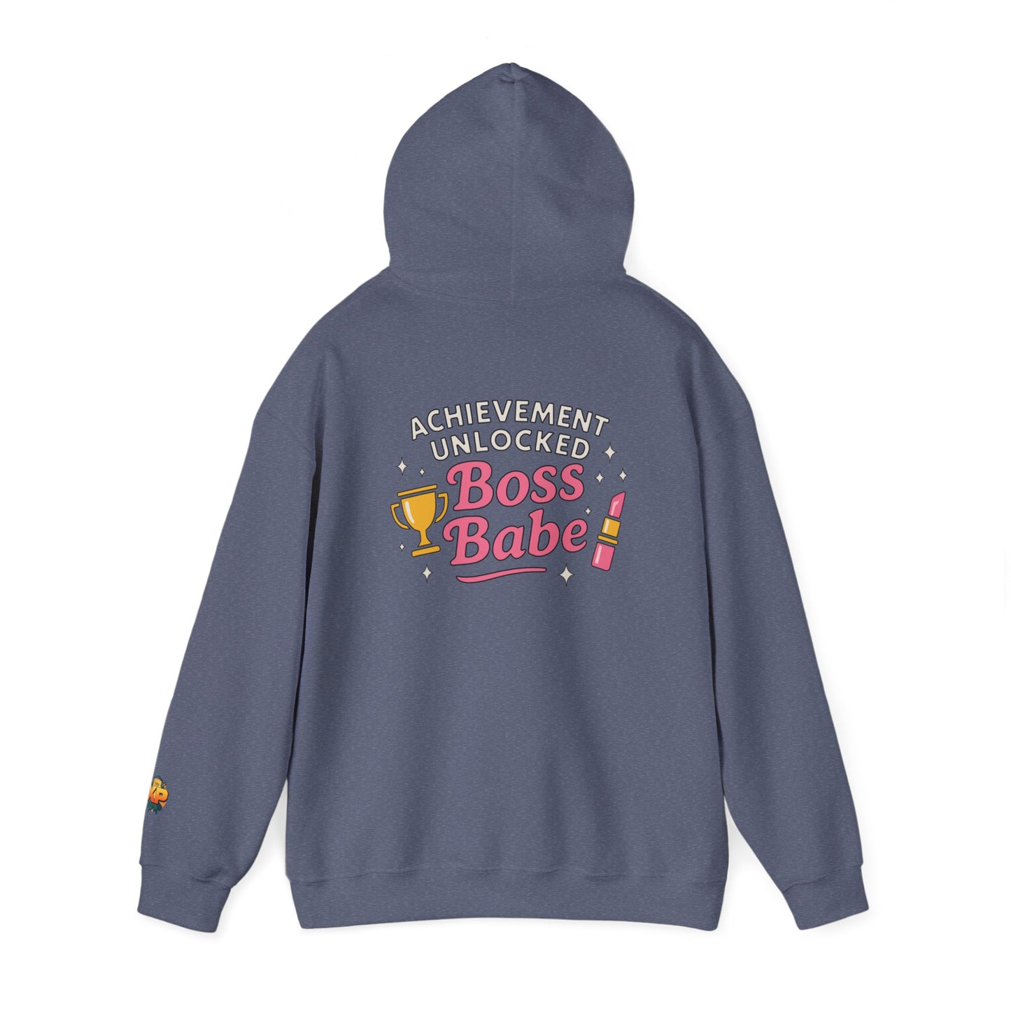 Achievement Unlocked Boss Babe - Women's Heavy Blend™ Hooded Sweatshirt