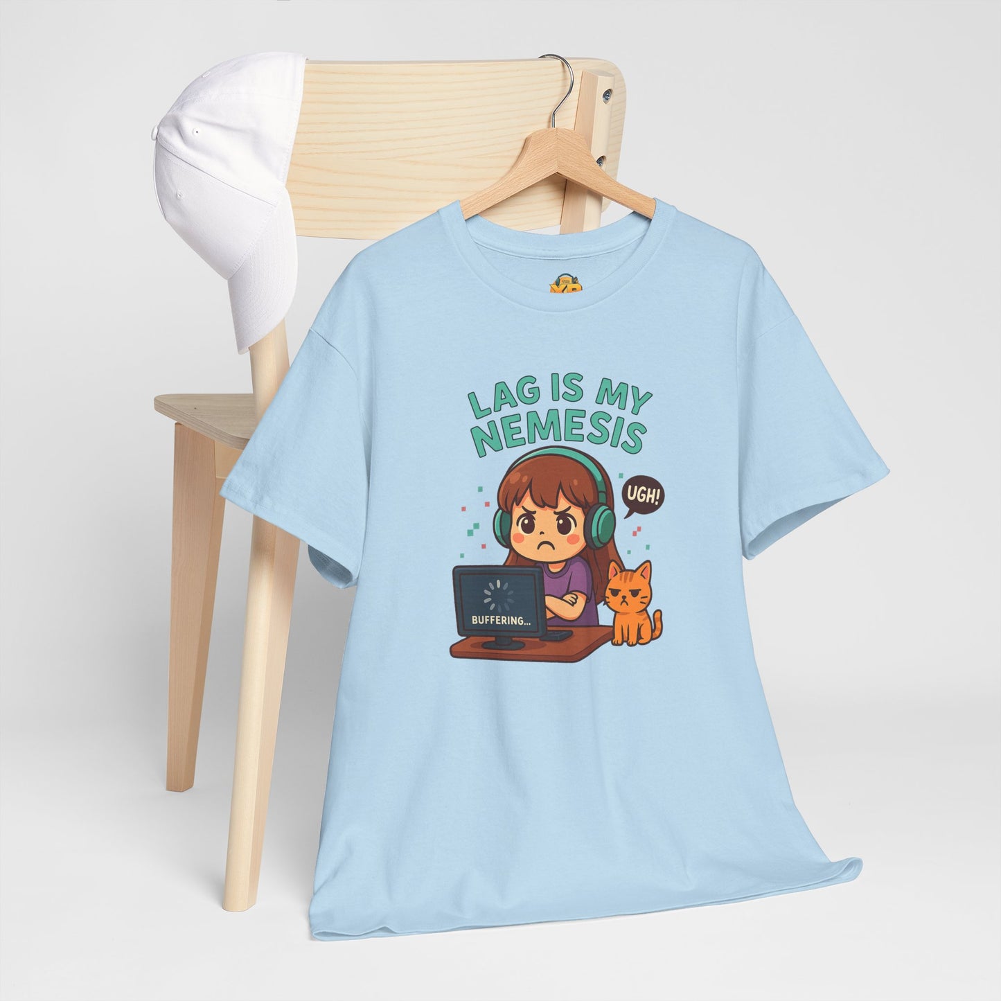 Lag is My Nemesis - Women's Heavy Cotton Shirt