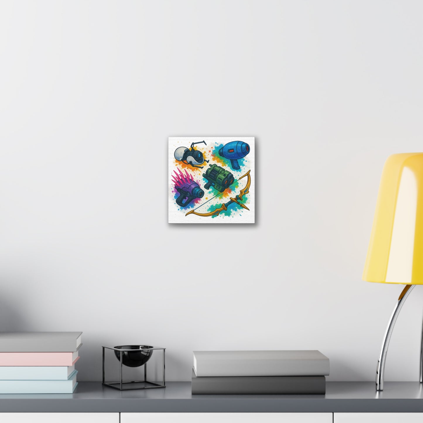 A "Ranged" of Color Canvas Print