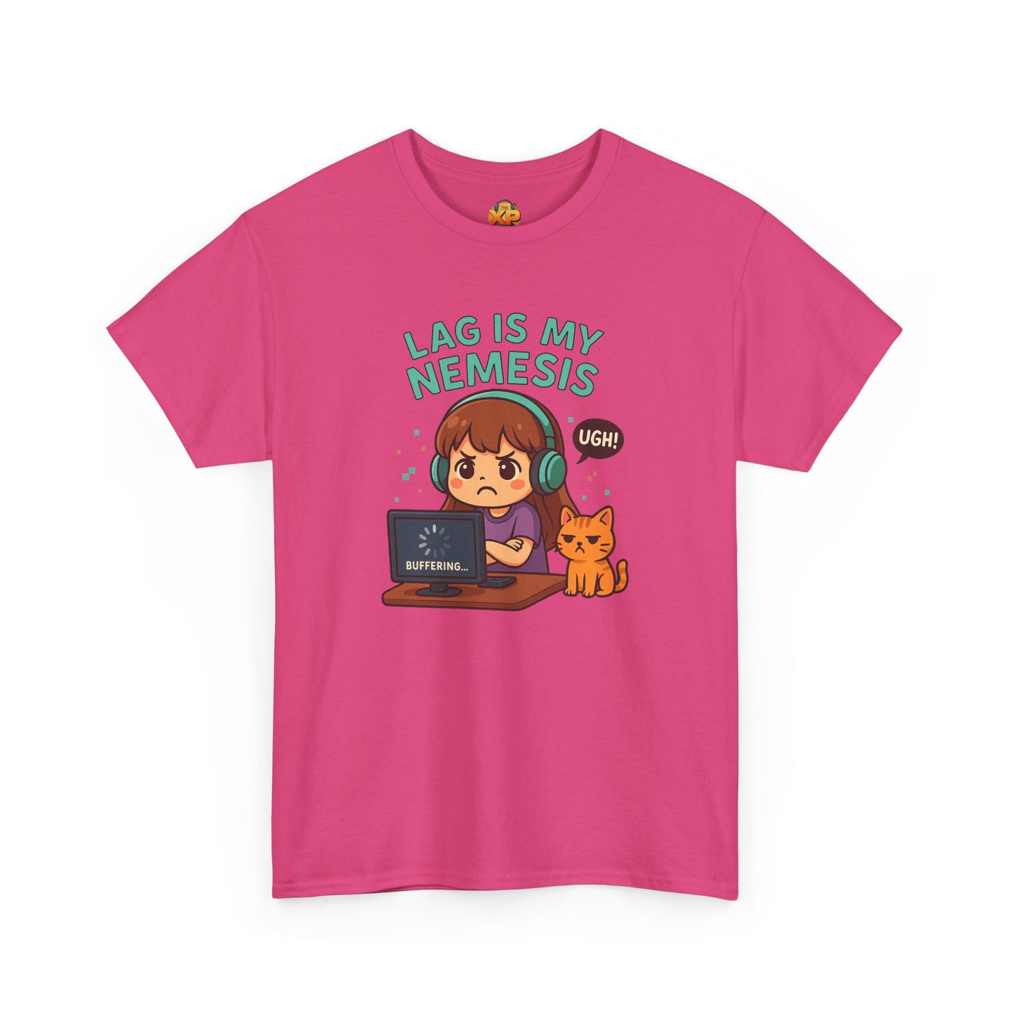 Lag is My Nemesis - Women's Heavy Cotton Shirt