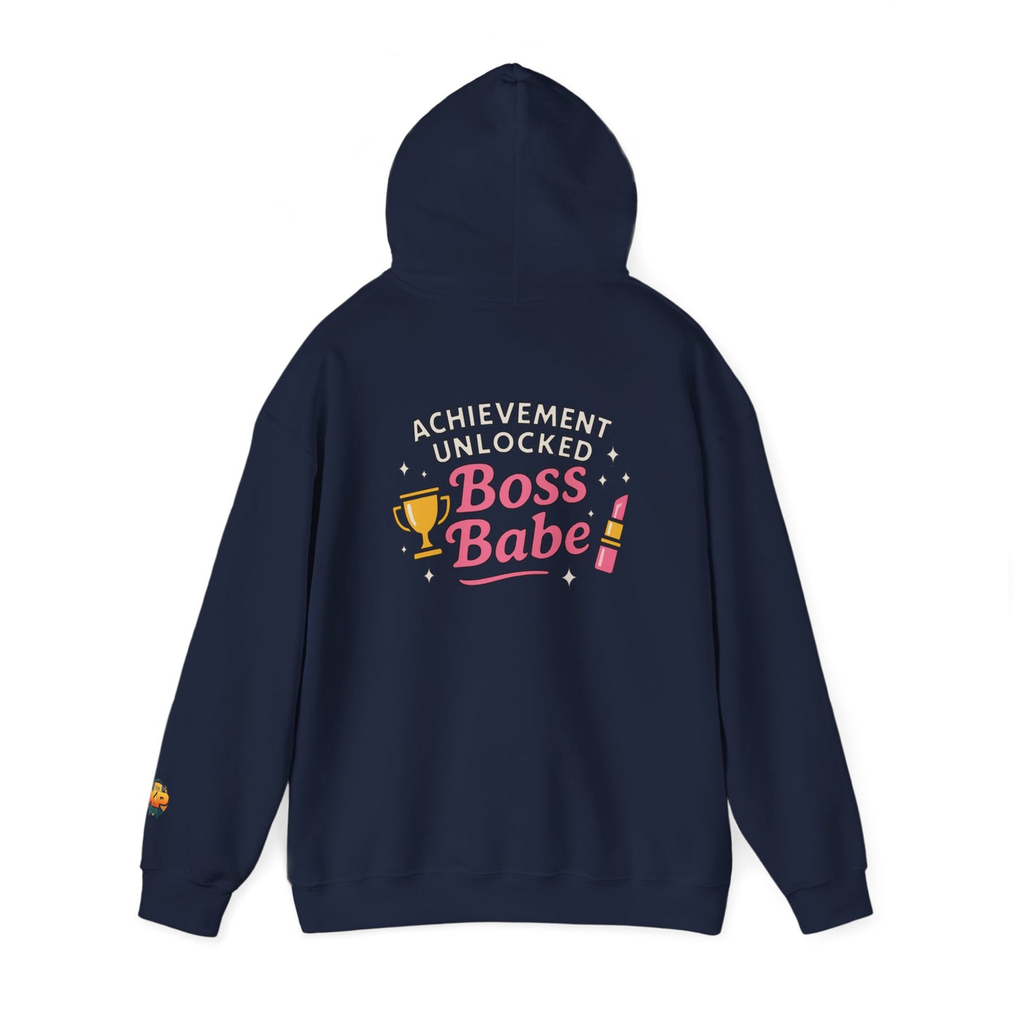 Achievement Unlocked Boss Babe - Women's Heavy Blend™ Hooded Sweatshirt