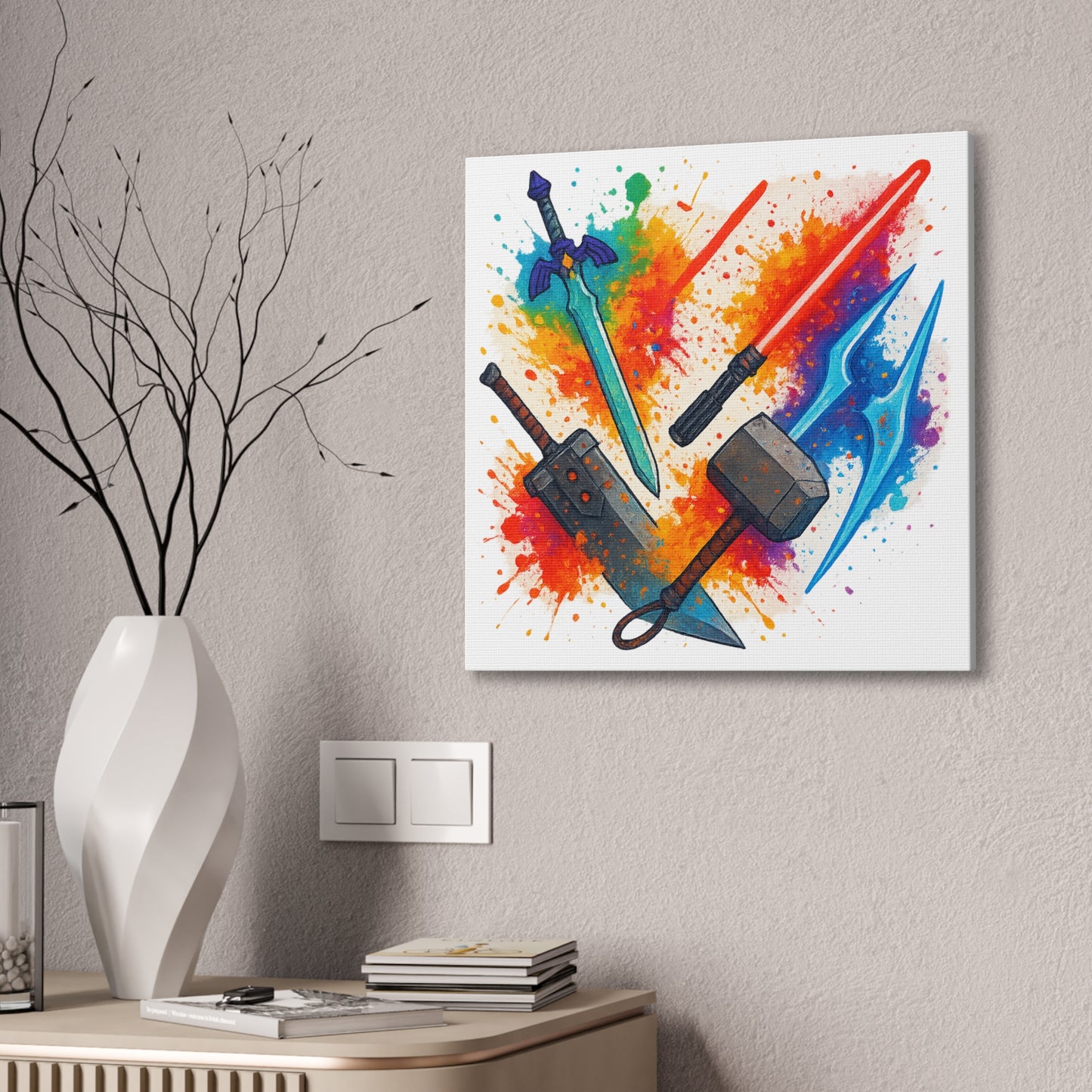 A "Mele" of Color Canvas Print