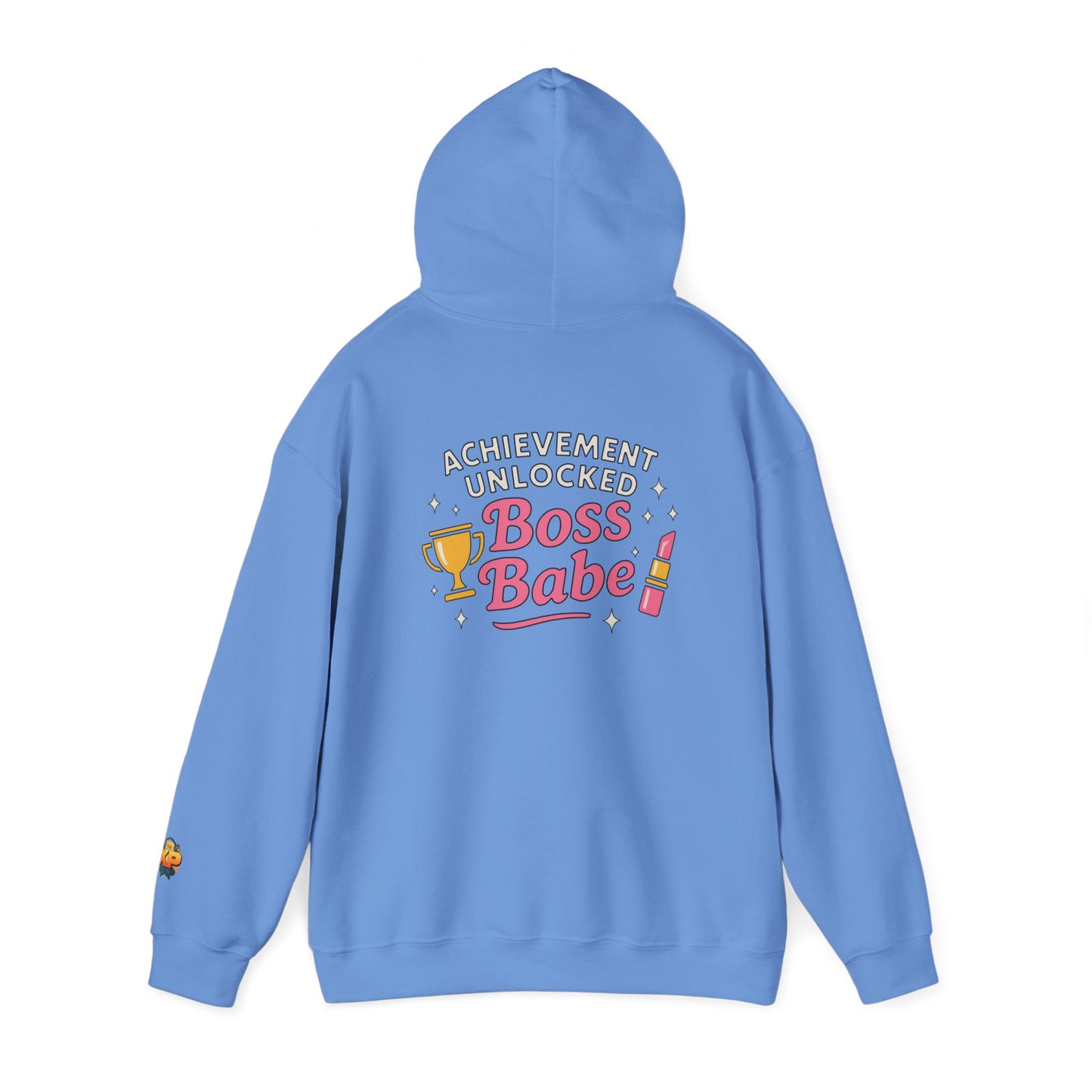 Achievement Unlocked Boss Babe - Women's Heavy Blend™ Hooded Sweatshirt