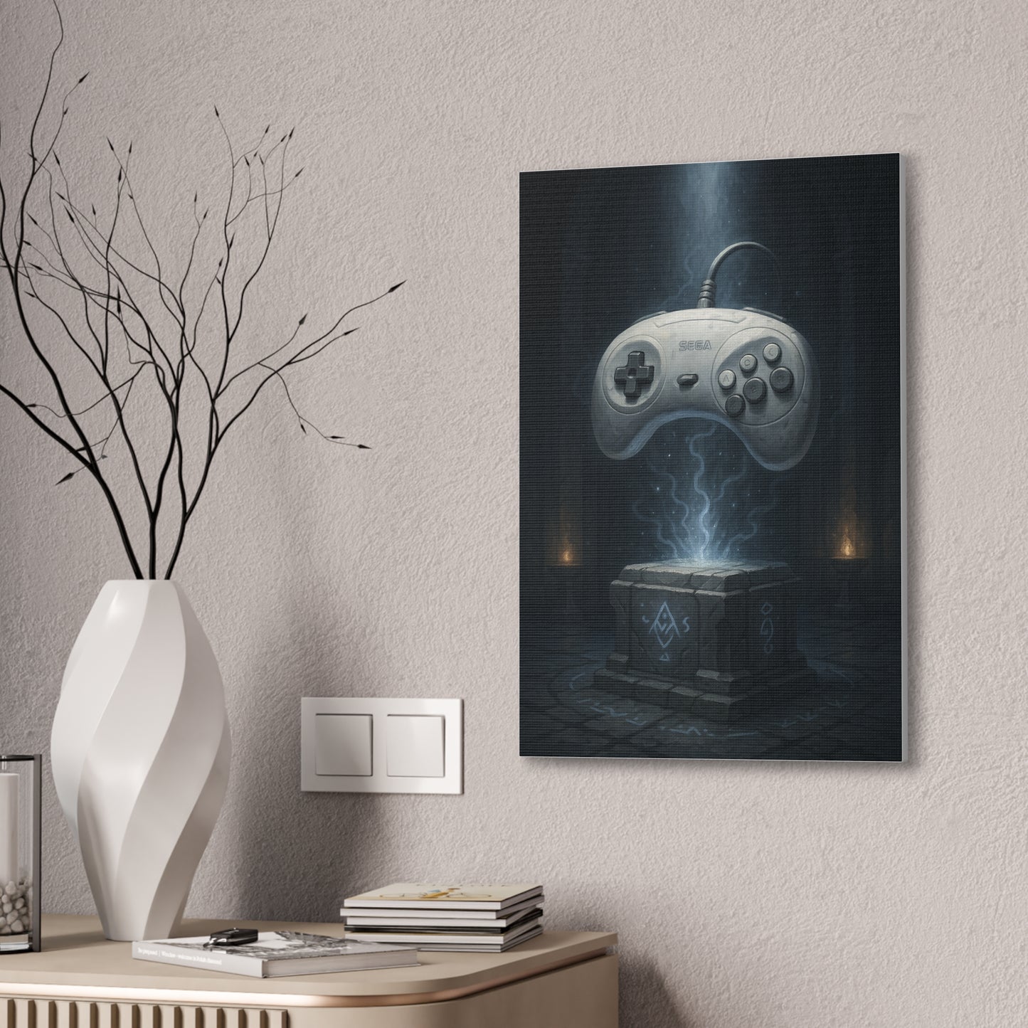 Controller of Power (SMD) Canvas Print