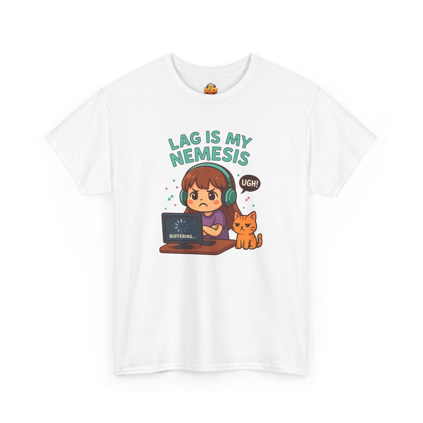 Lag is My Nemesis - Women's Heavy Cotton Shirt