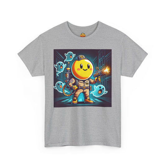 Ghost Hunting Yellow Dude - Men's Heavy Cotton Tee