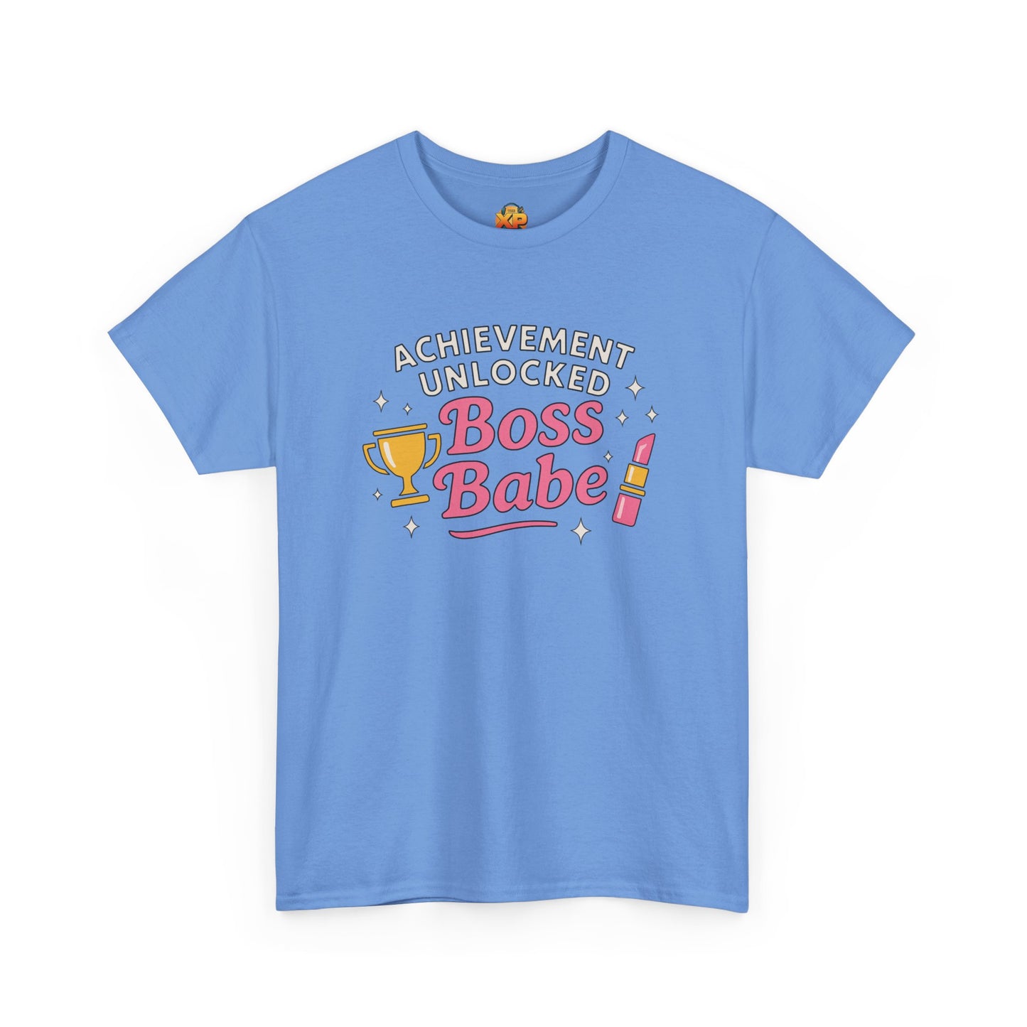 Achievement Unlocked Boss Babe - Women's Heavy Cotton Tee