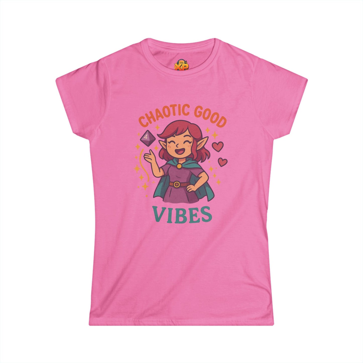 Chaotic Good Vibes - Women's Softstyle Tee