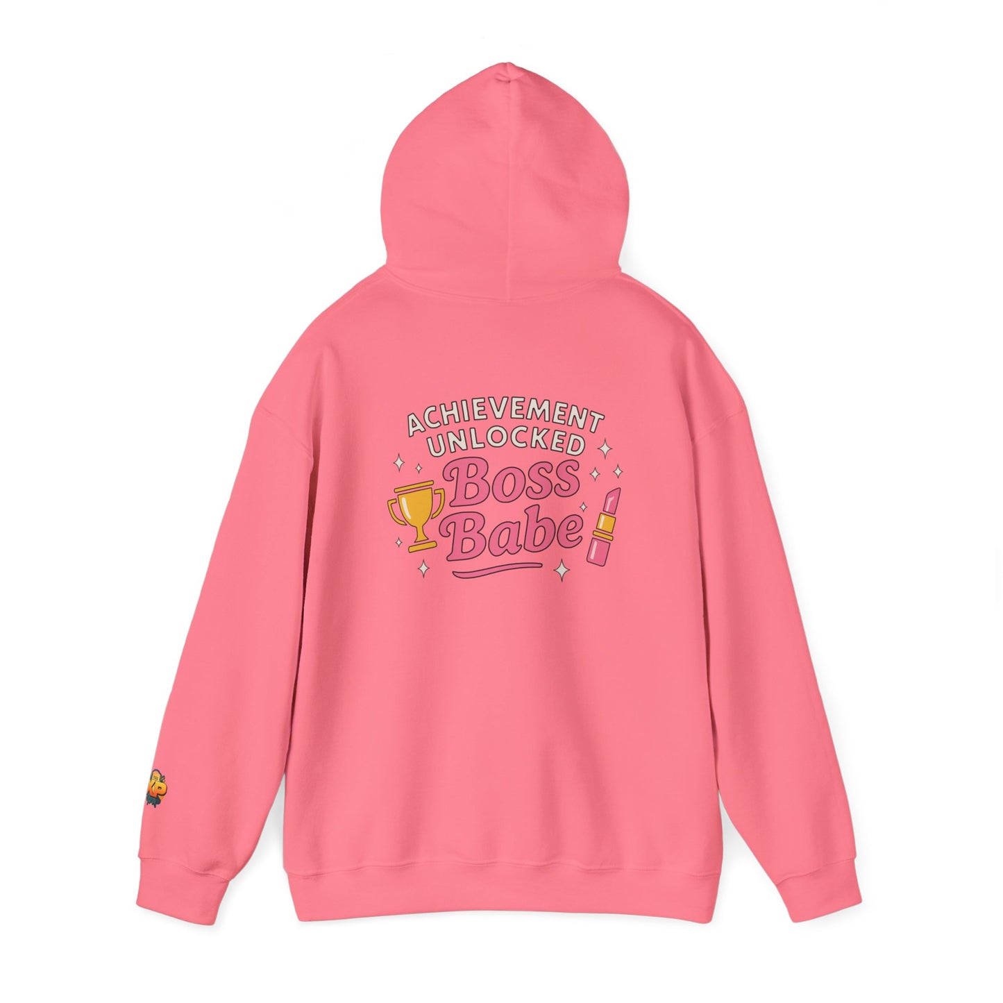 Achievement Unlocked Boss Babe - Women's Heavy Blend™ Hooded Sweatshirt