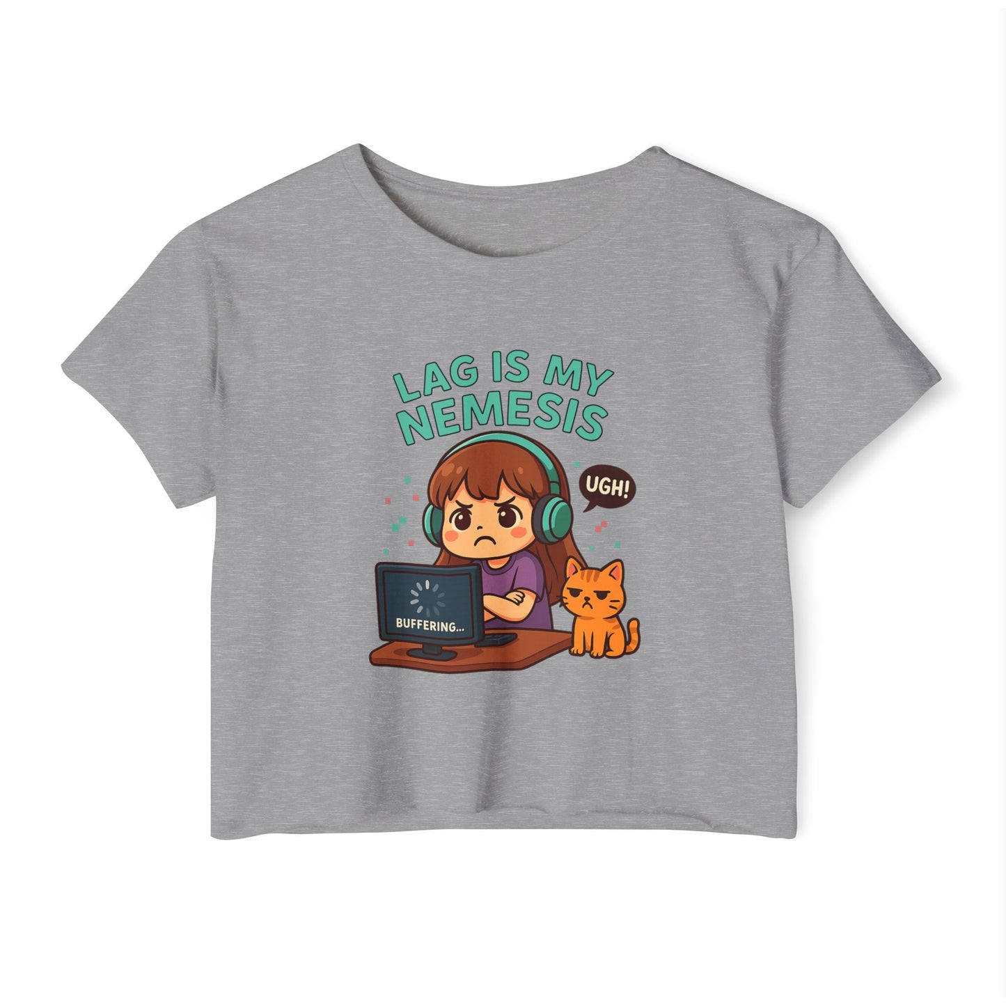 Lag is My Nemesis - Crop Top