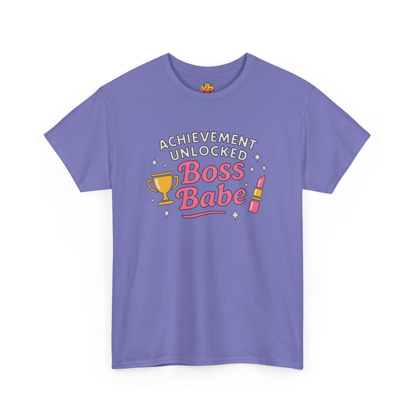 Achievement Unlocked Boss Babe - Women's Heavy Cotton Tee
