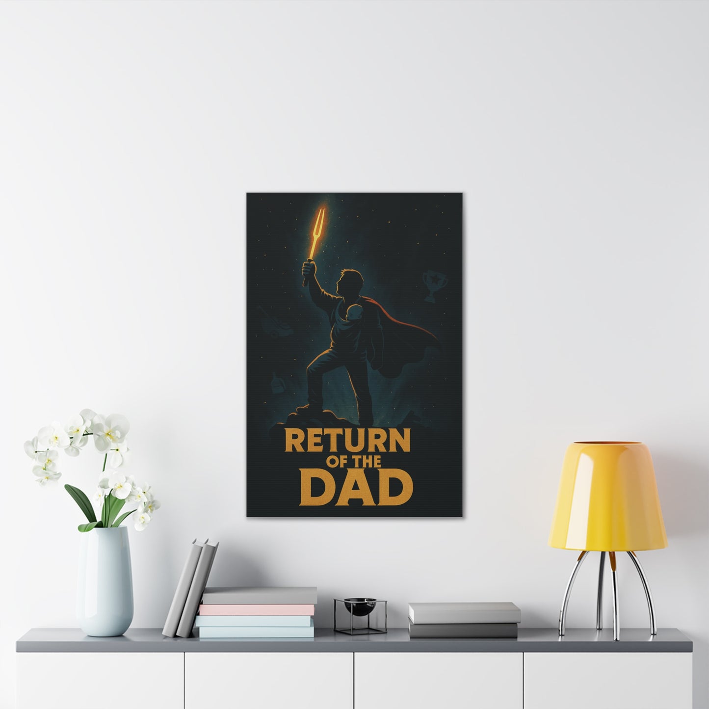 Return of the Dad Canvas Art - A Return of the Jedi Parody