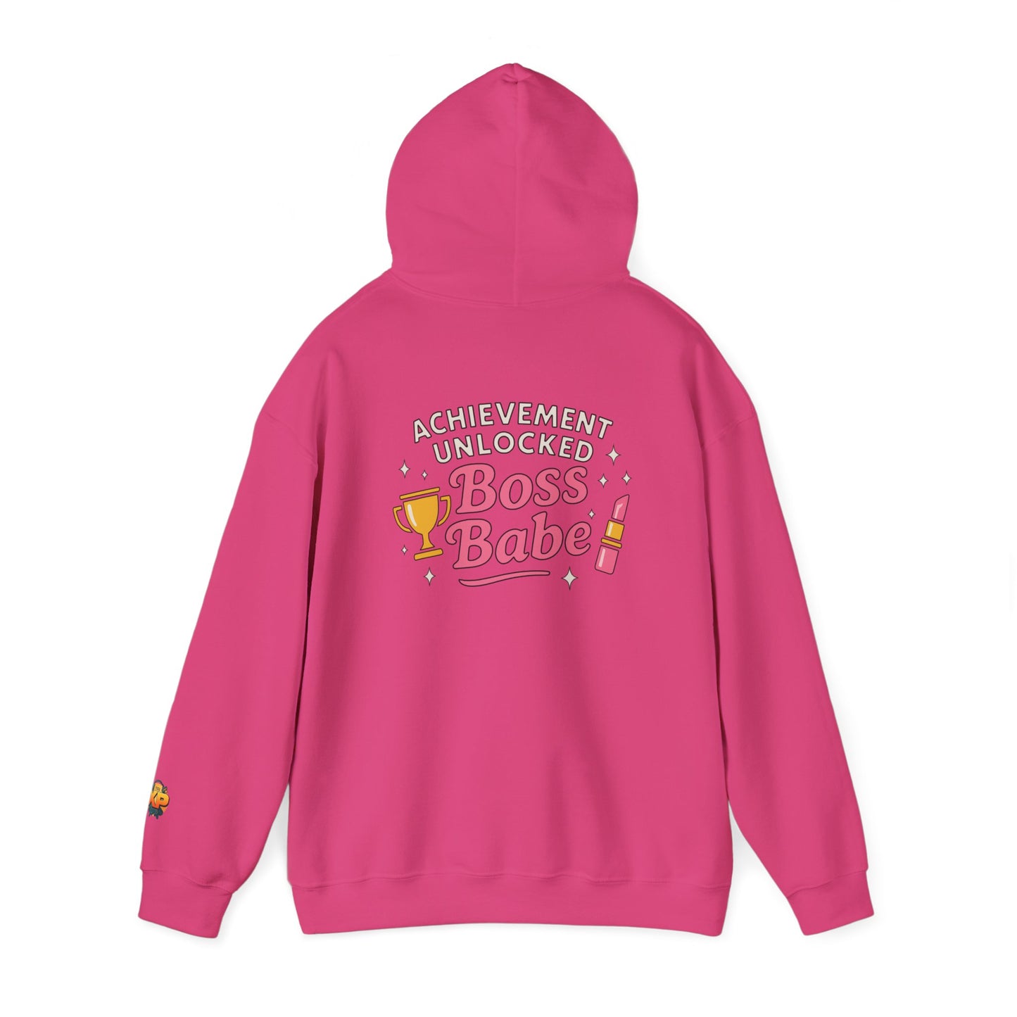 Achievement Unlocked Boss Babe - Women's Heavy Blend™ Hooded Sweatshirt