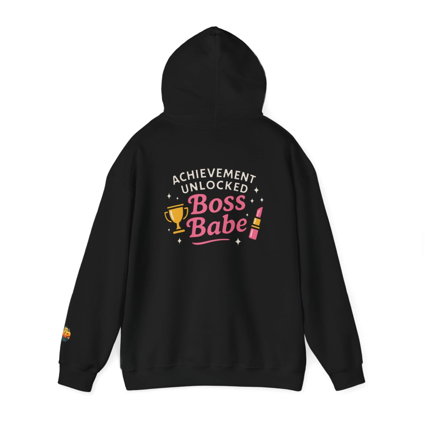 Achievement Unlocked Boss Babe - Women's Heavy Blend™ Hooded Sweatshirt