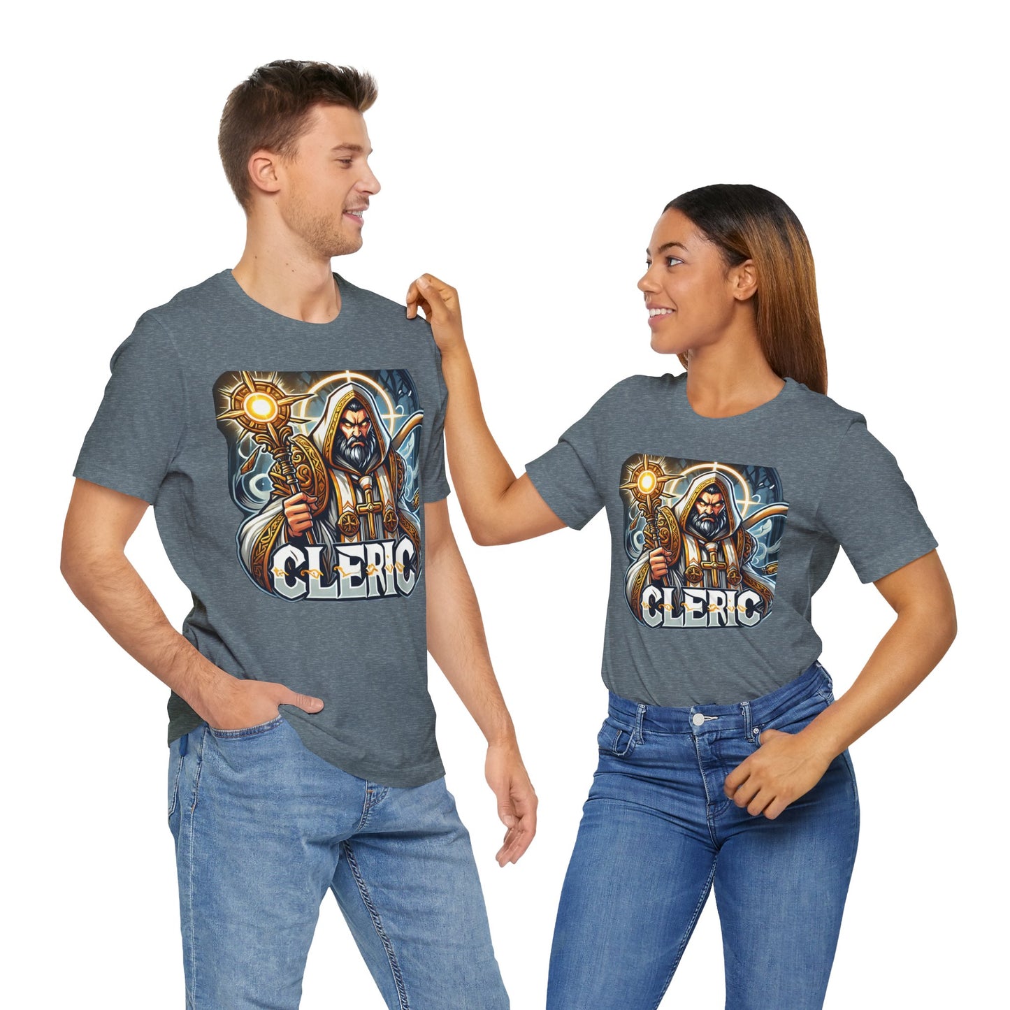 Cleric Cartoon - Men's Jersey Short Sleeve Tee