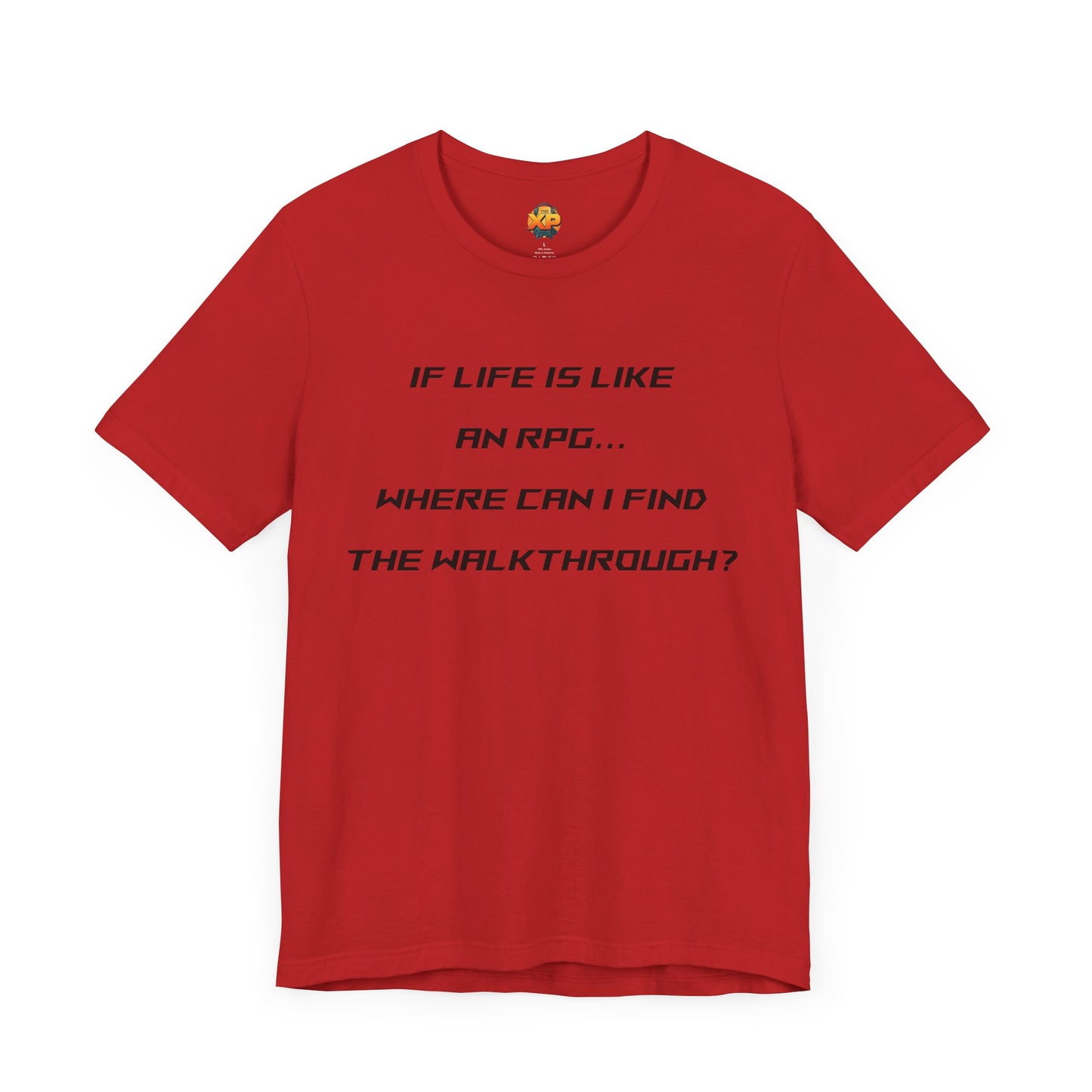 Where is my Walkthrough Guide? Men's Jersey Short Sleeve Tee