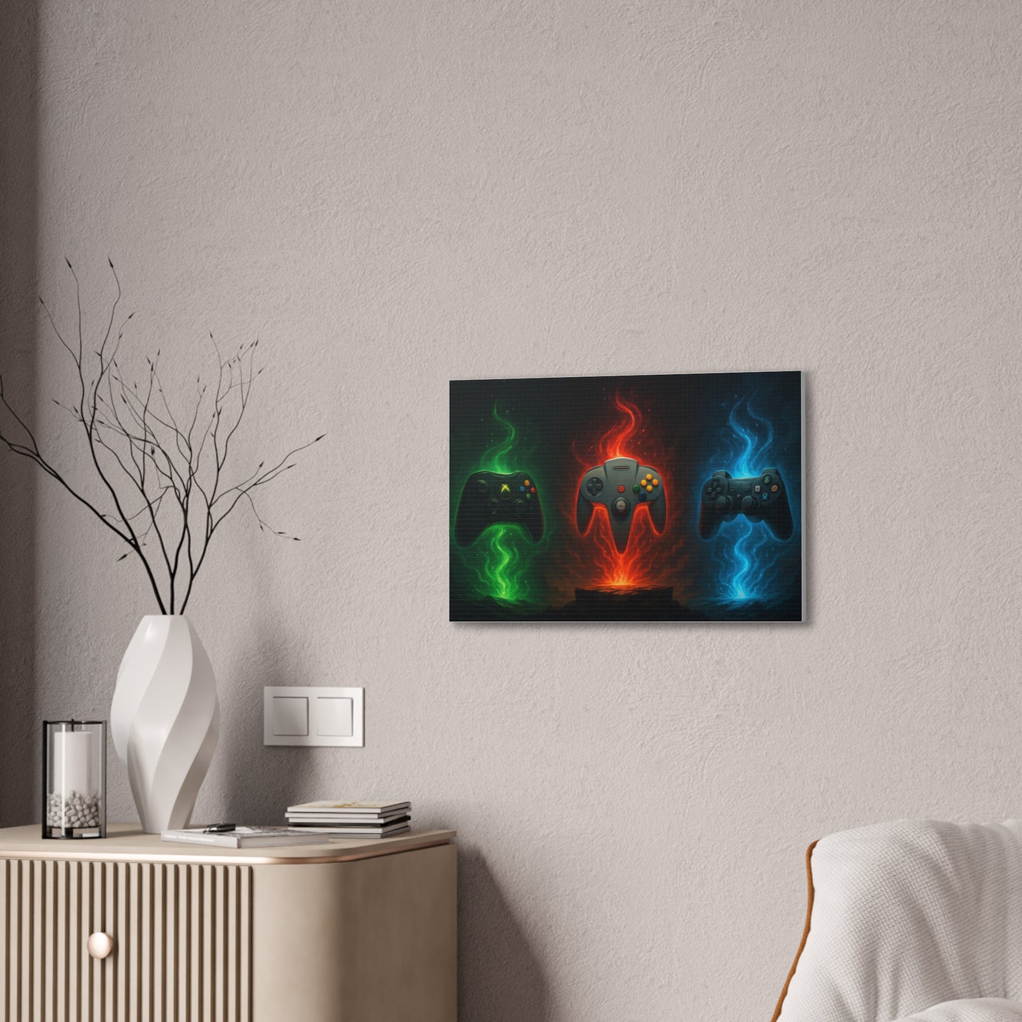 Controller of Power (The Trinity) Canvas Print