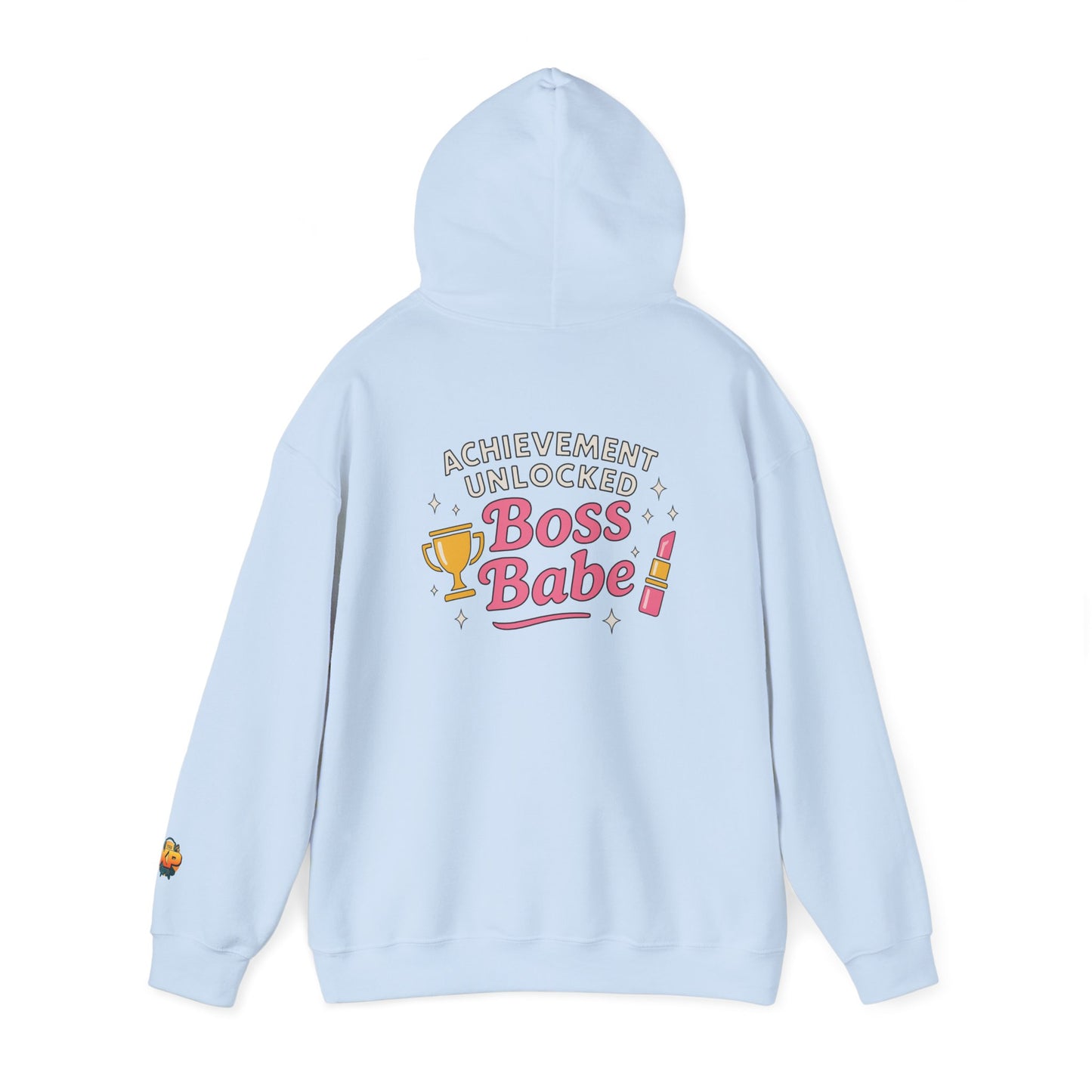 Achievement Unlocked Boss Babe - Women's Heavy Blend™ Hooded Sweatshirt