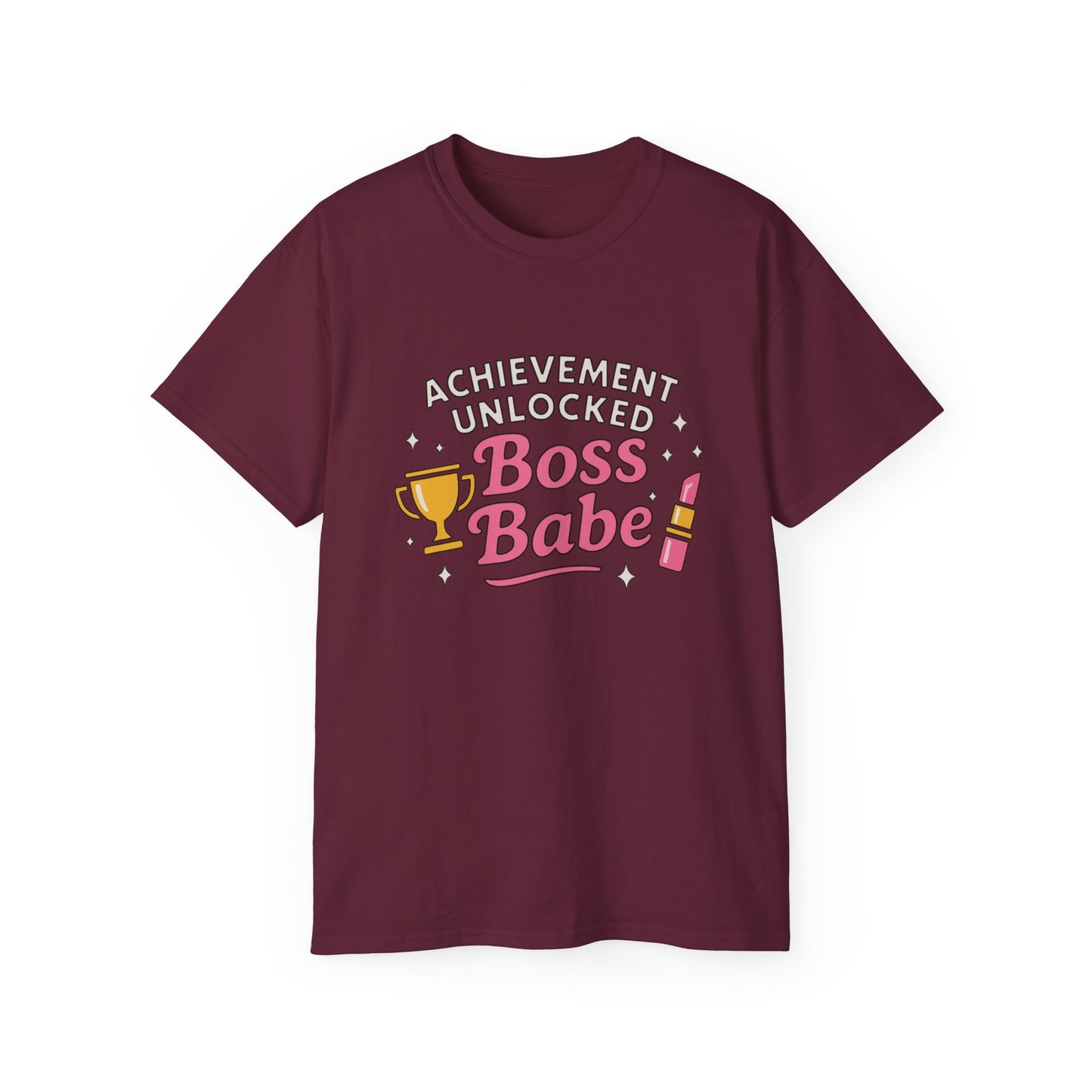 Achievement Unlocked Boss Babe - Women's Ultra Cotton Tee