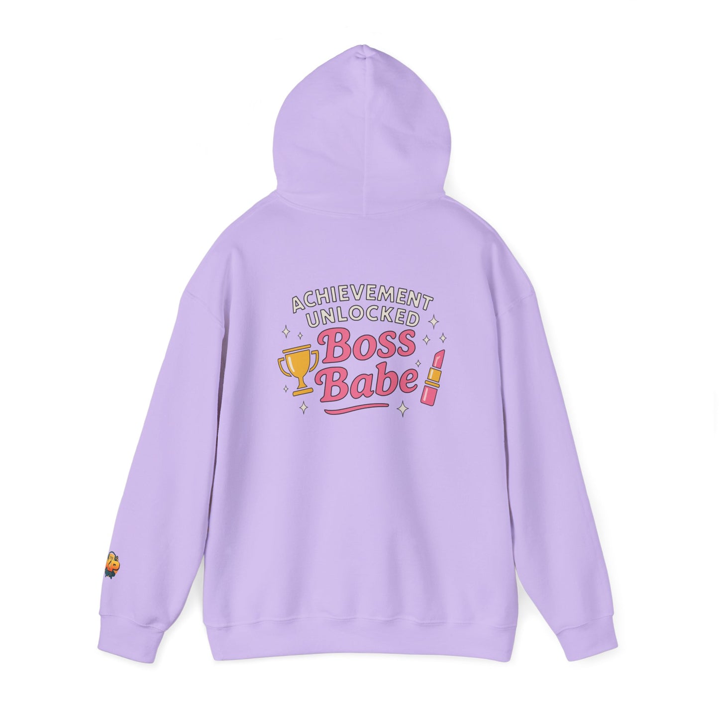 Achievement Unlocked Boss Babe - Women's Heavy Blend™ Hooded Sweatshirt