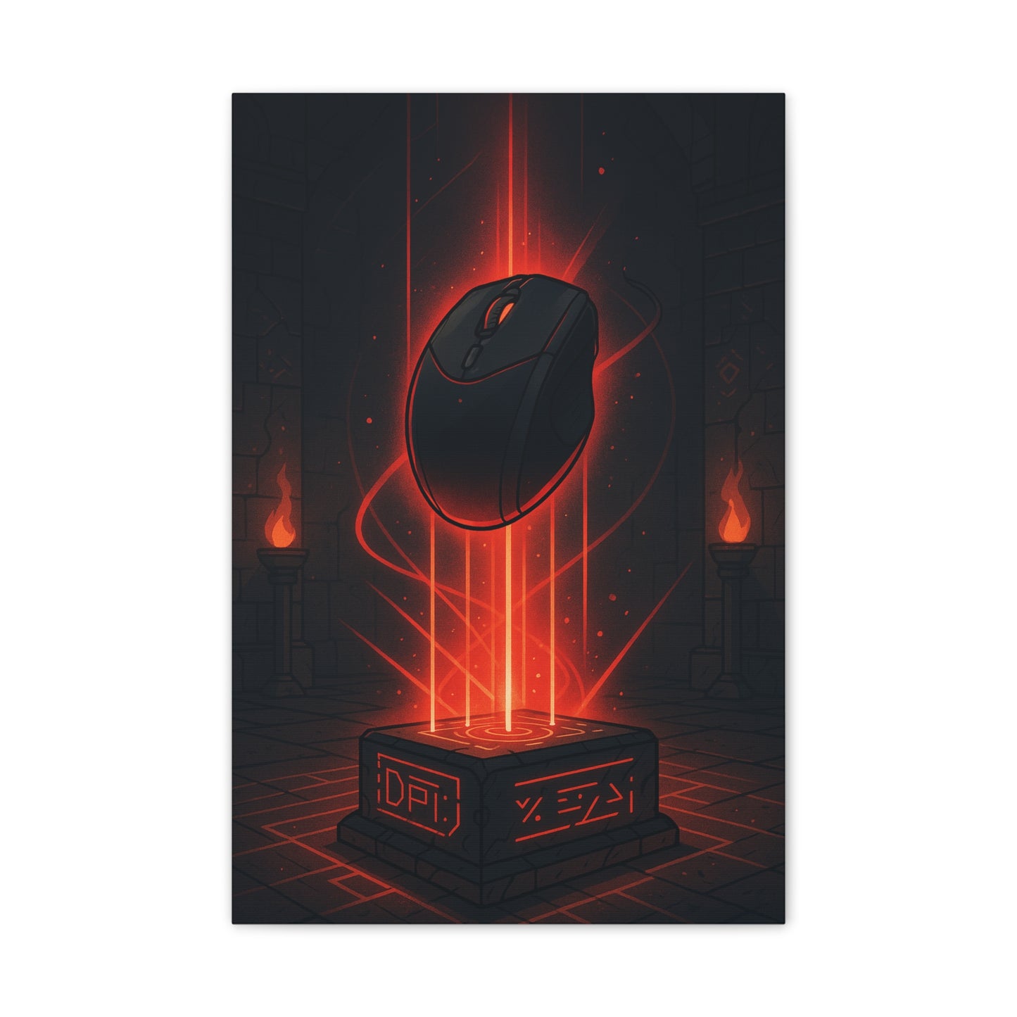 The Mouse of Precision Canvas Print