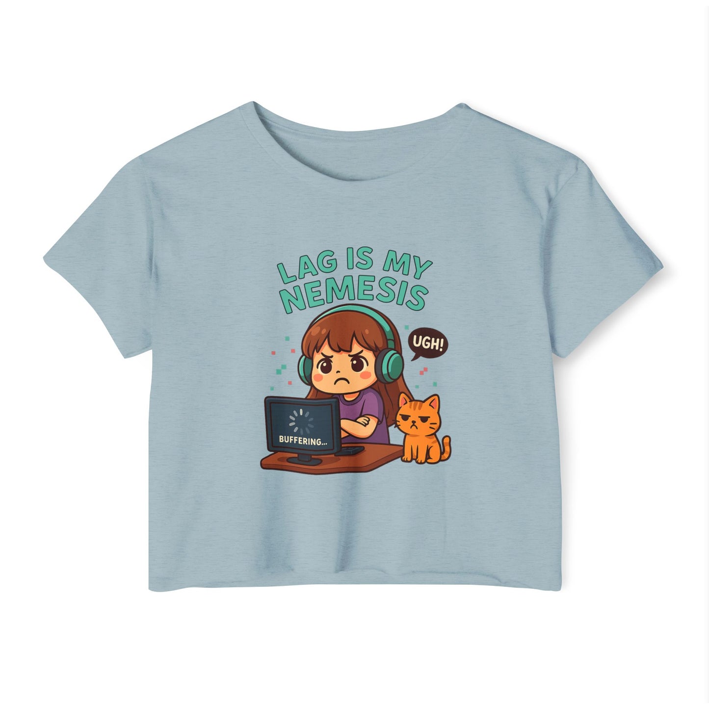 Lag is My Nemesis - Crop Top