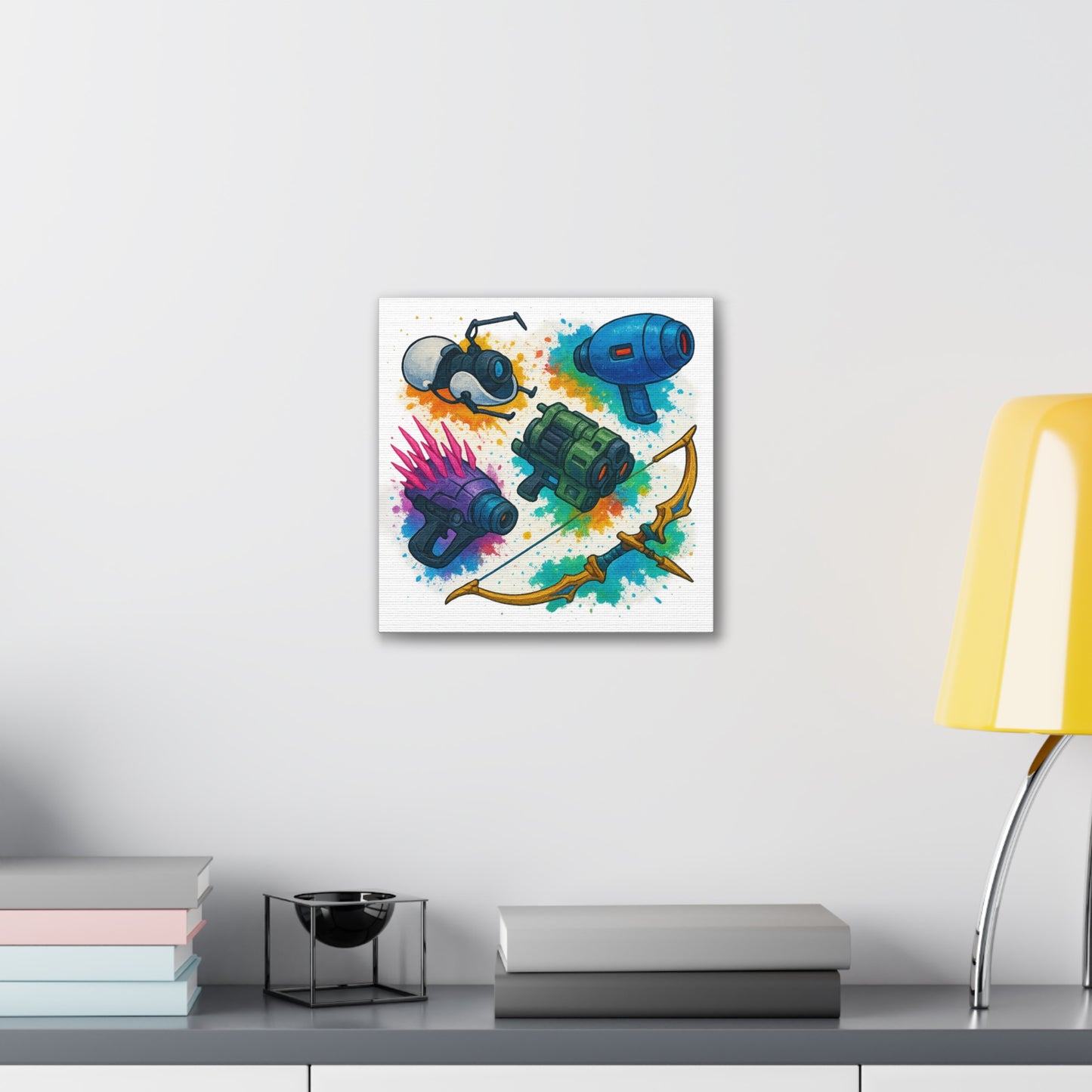 A "Ranged" of Color Canvas Print