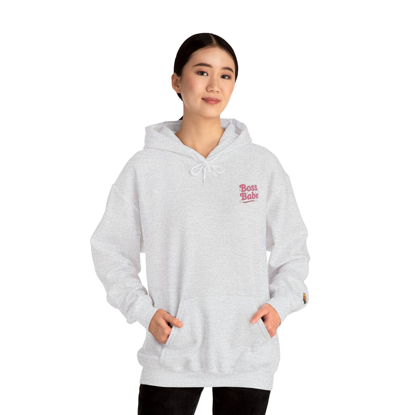 Achievement Unlocked Boss Babe - Women's Heavy Blend™ Hooded Sweatshirt