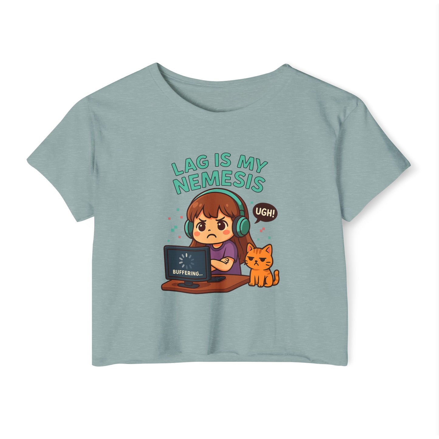 Lag is My Nemesis - Crop Top